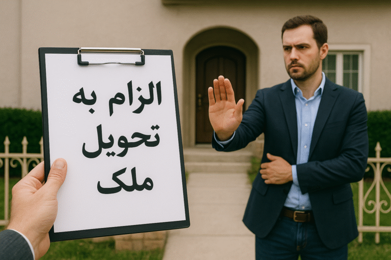الزام به تحویل ملک