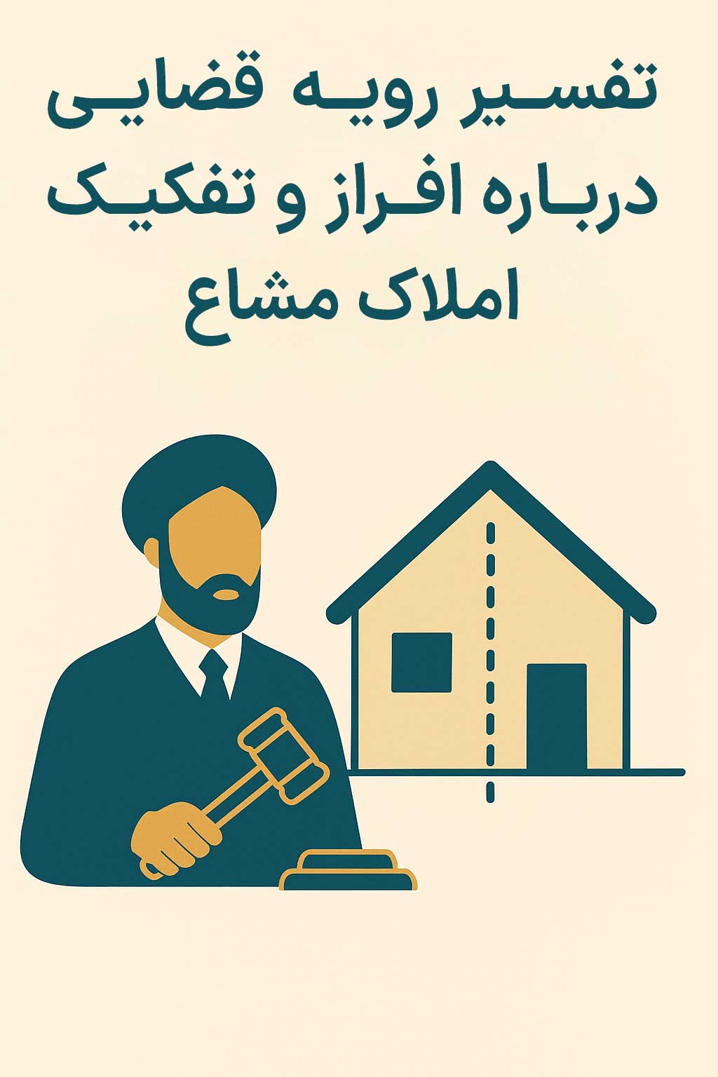 تفسیر رویه قضایی درباره افراز و تفکیک املاک مشاع