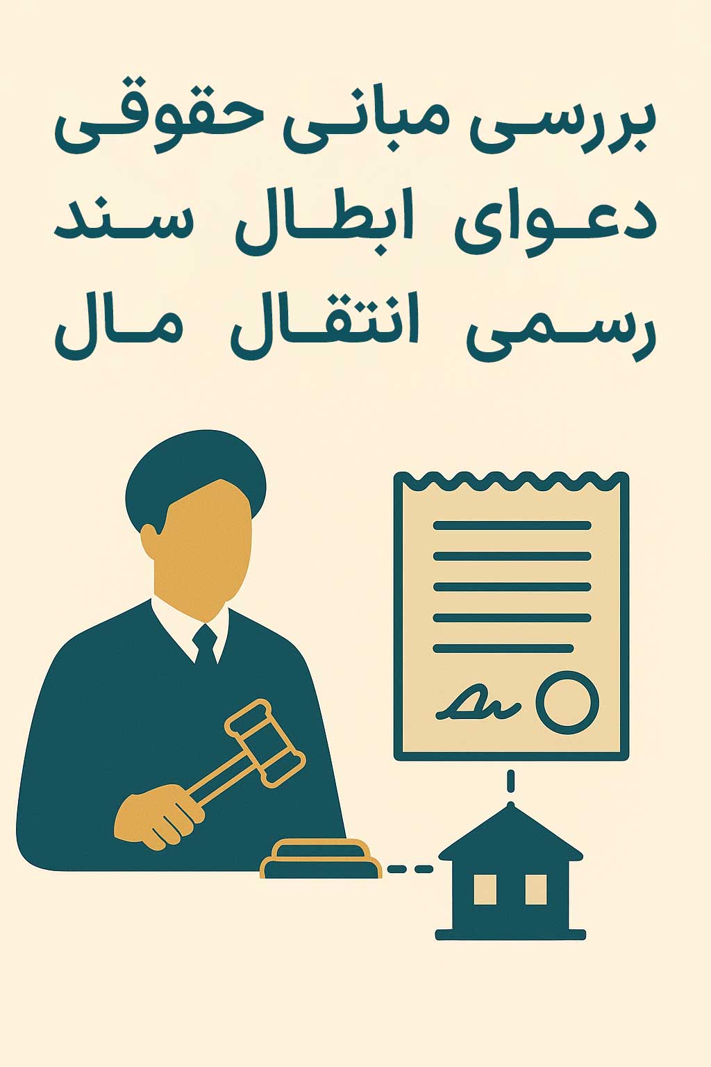 بررسی مبانی حقوقی دعوای ابطال سند رسمی انتقال مال غیر